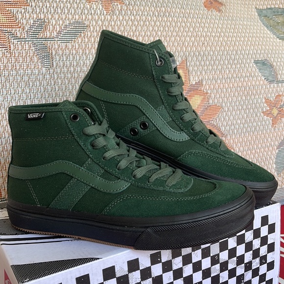 Vans Men’s Crockett High
Dark Green/Black
VN0A5JIG3MZ
sneakers - Picture 8 of 16
